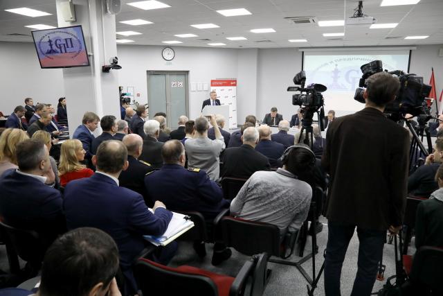 14 февраля 2019 года в Центре деловых связей ОАО "РЖД" состоялось совместное заседание президиумов ОО и РОР СПП СПб