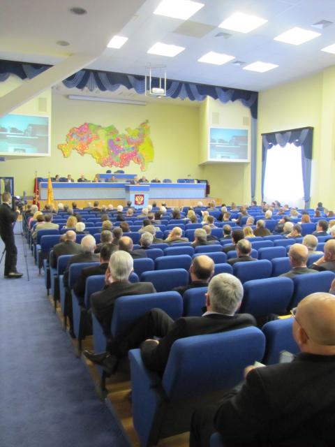 6 февраля 2012 года в Горном университете состоялось собрание членов СПП СПб по вопросу выборов Президента РФ