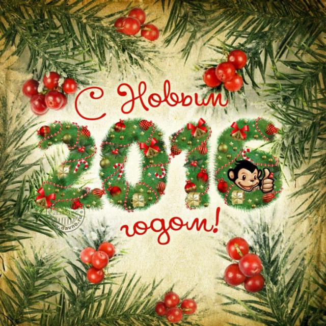 С новым 2016 годом!